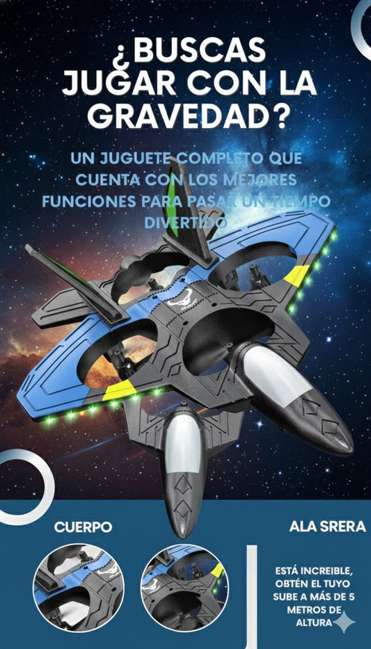 Avión juguete dron con control remoto 🎁 HOY 40% DCTO