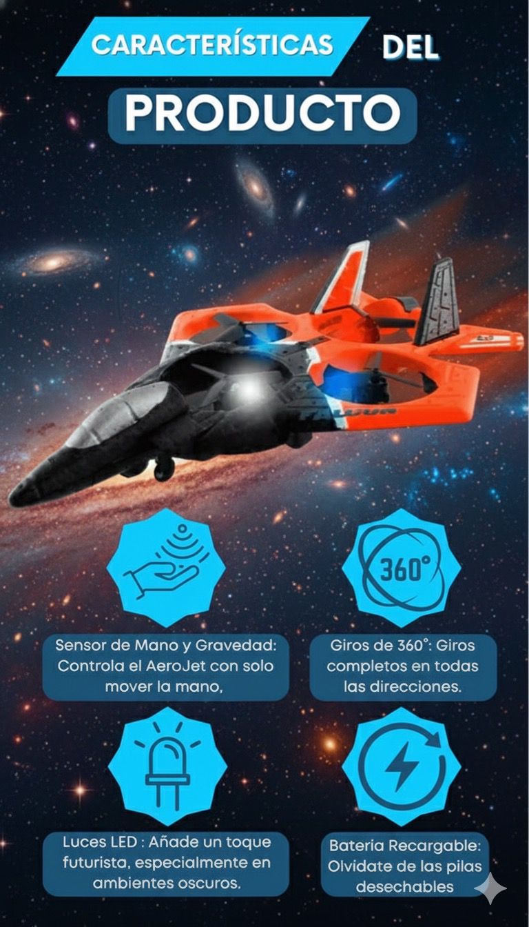 Avión juguete dron con control remoto 🎁 HOY 40% DCTO