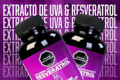 Extracto natural de uva