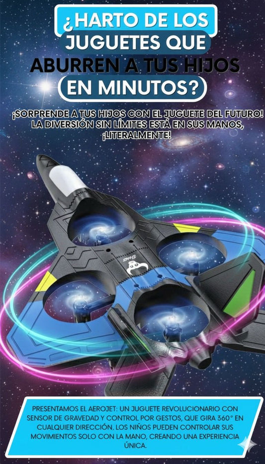 Avión juguete dron con control remoto 🎁 HOY 40% DCTO